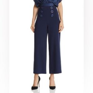 Alice + Olivia Narin Cropped Sailor Pants Size 6